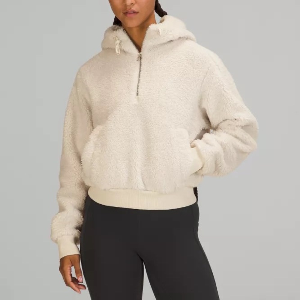Lululemon Textured Fleece Half Zip